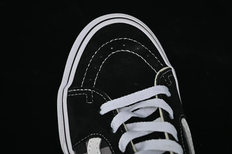All categories Vans Vans series Vans Low Vans low-top Vans Sk8-Low Vans checkerboard anti-slip casual skateboard shoes VN0006GYBLK